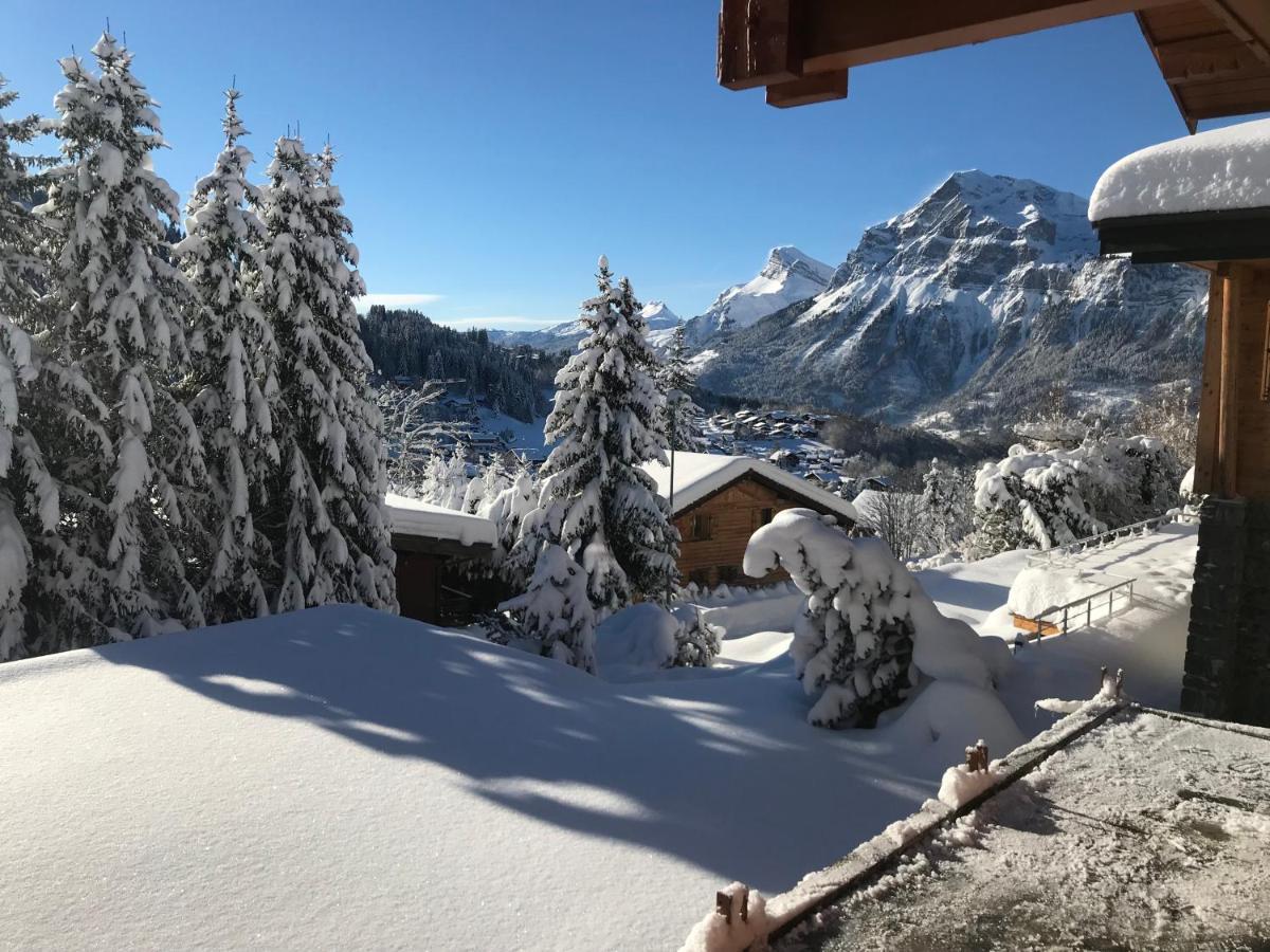 Les Grangettes 2 - Duplex - Wifi Gratuite Apartment Les Carroz d'Araches Luaran gambar